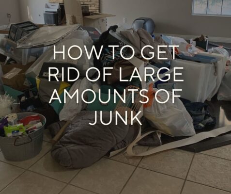 how to get rid of large amounts of junk